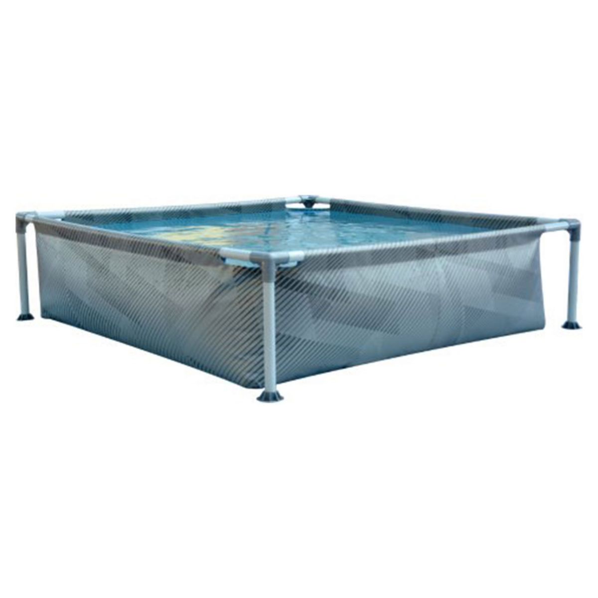 JLeisure Avenli 48 by 48 Inch 105 Gallon Square Above Ground Swimming Pool JLeisure