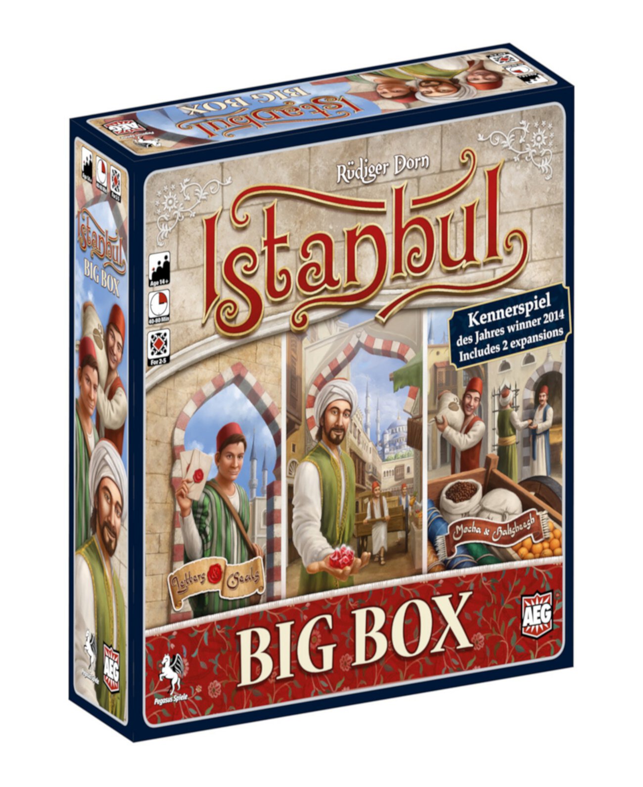 Стамбульская настольная игра Big Box Expansion Alderac Entertainment Group