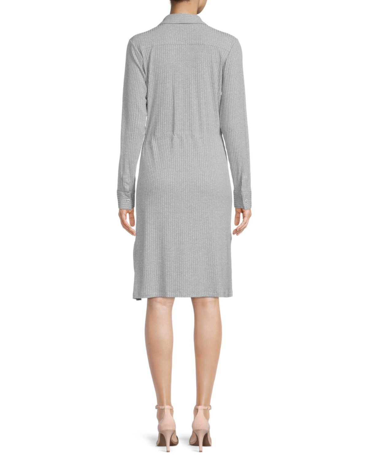 Платье-рубашка в рубчик Calvin Klein