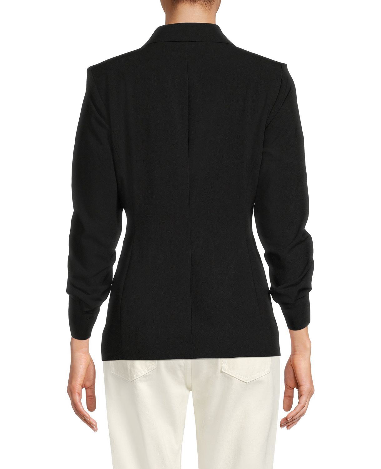 Пиджак с рюшами на рукавах Calvin Klein