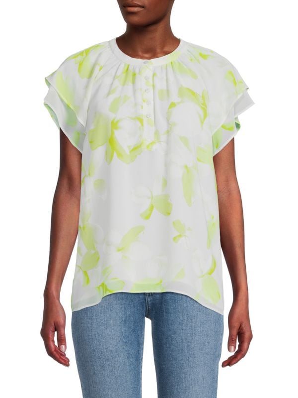 Женская блуза с цветочным принтом Calvin Klein Calvin Klein