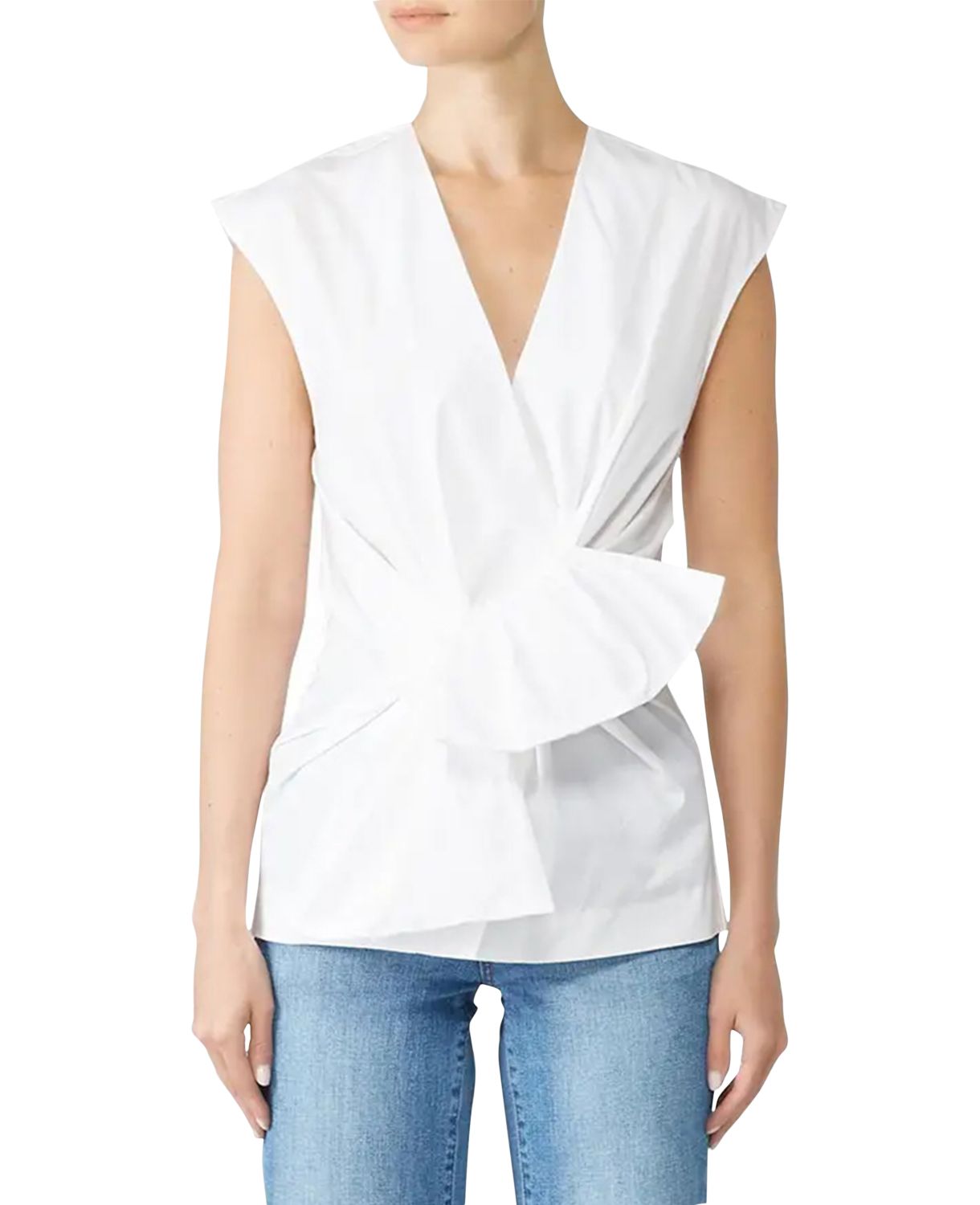Блузка с завязками спереди Diane von Furstenberg