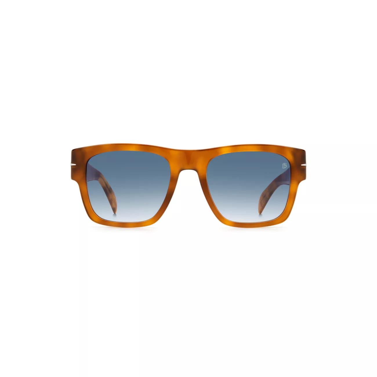 Квадратные солнцезащитные очки 7000 Bold, 52 мм David Beckham