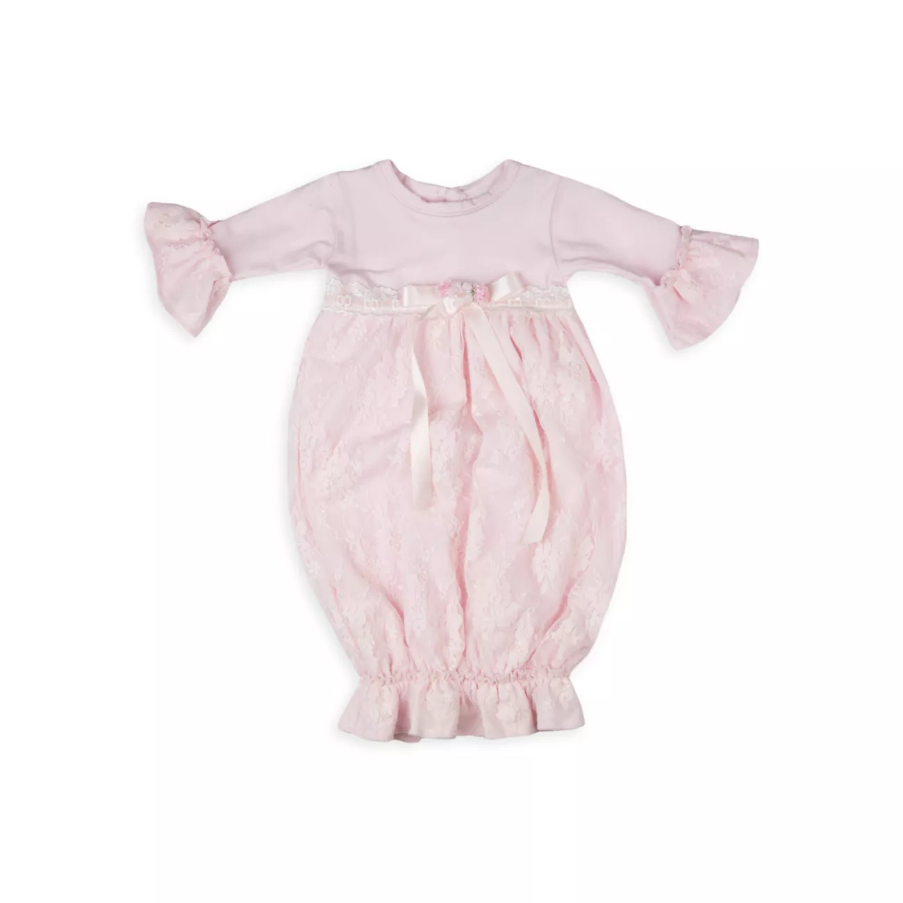 Сладкое платье с пузырчатой розой для девочки Haute Baby