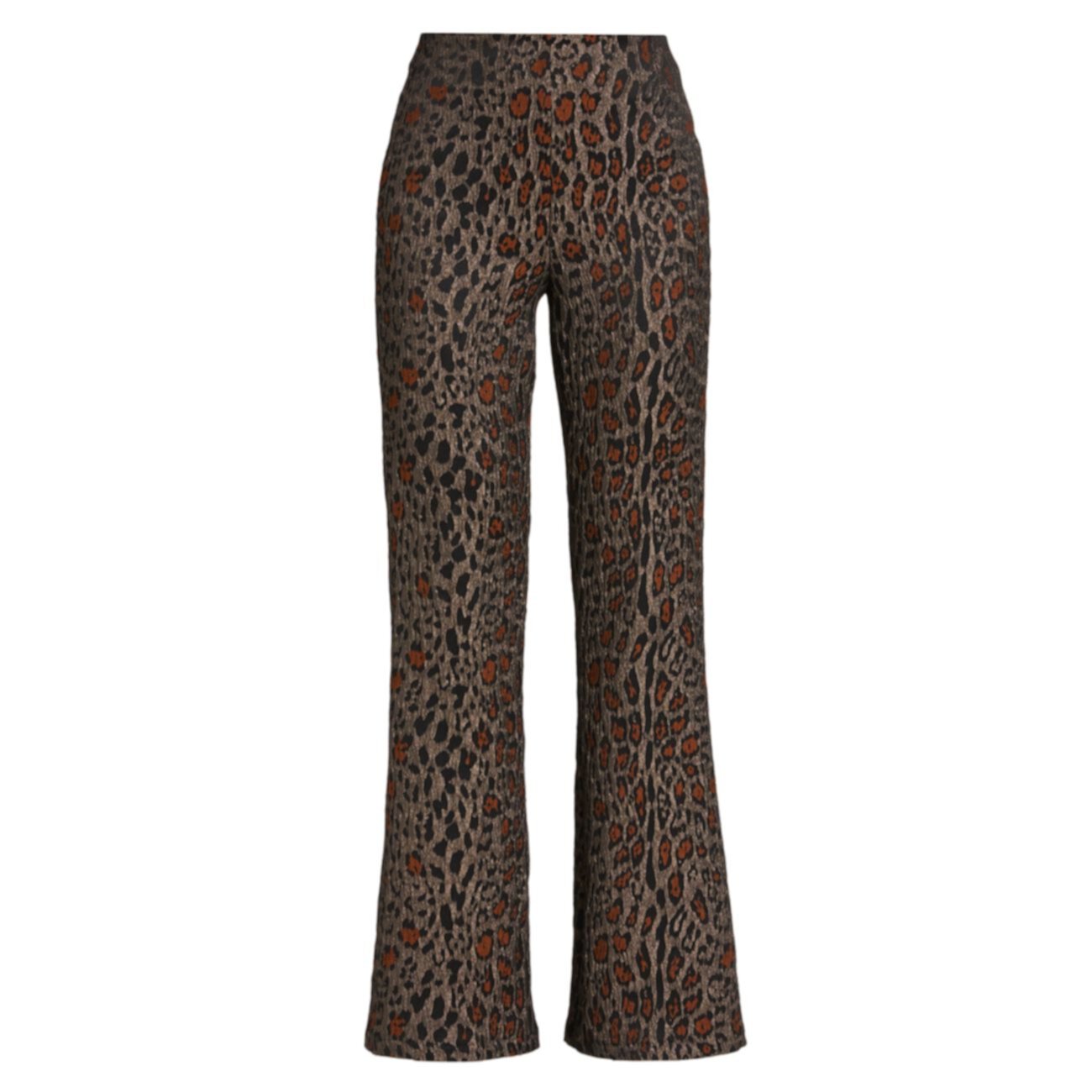 Жаккардовые брюки с леопардовым принтом Three AM Ksubi