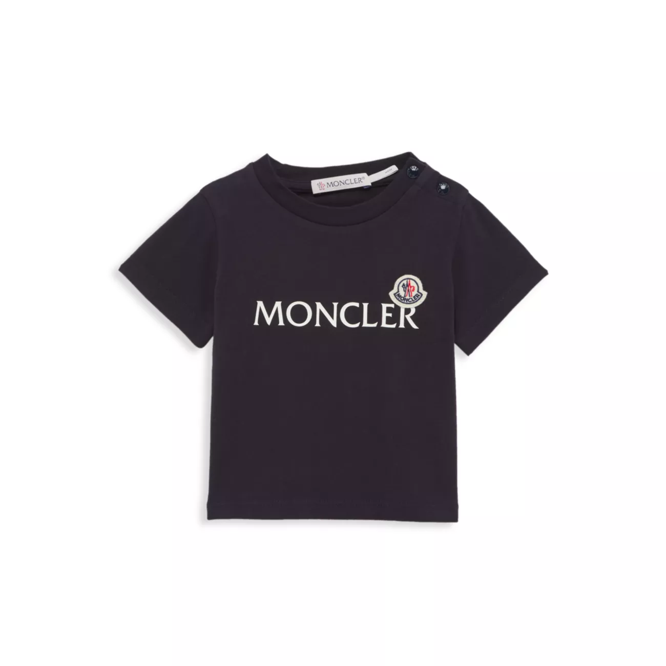 Детские &amp; Футболка Little Kid с короткими рукавами и логотипом Moncler