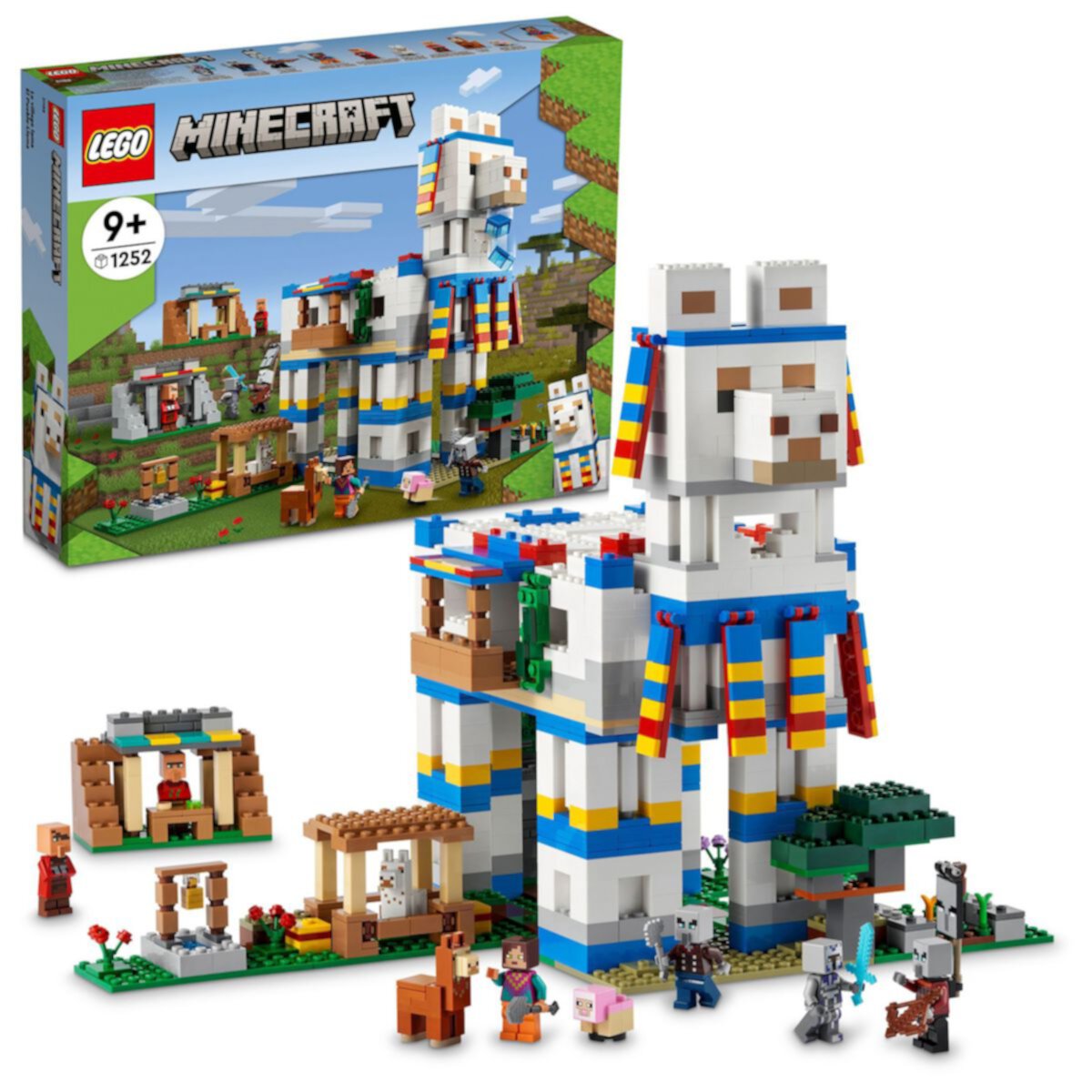 Конструктор LEGO Minecraft The Llama Village 21188 (1252 детали) Lego