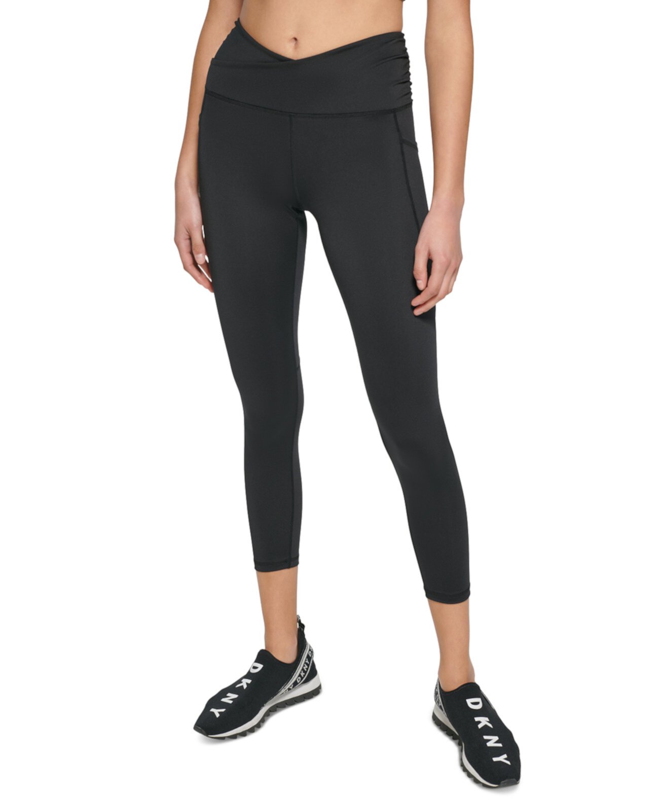 Женские Леггинсы DKNY Crossover Balance Compression Super Soft DKNY