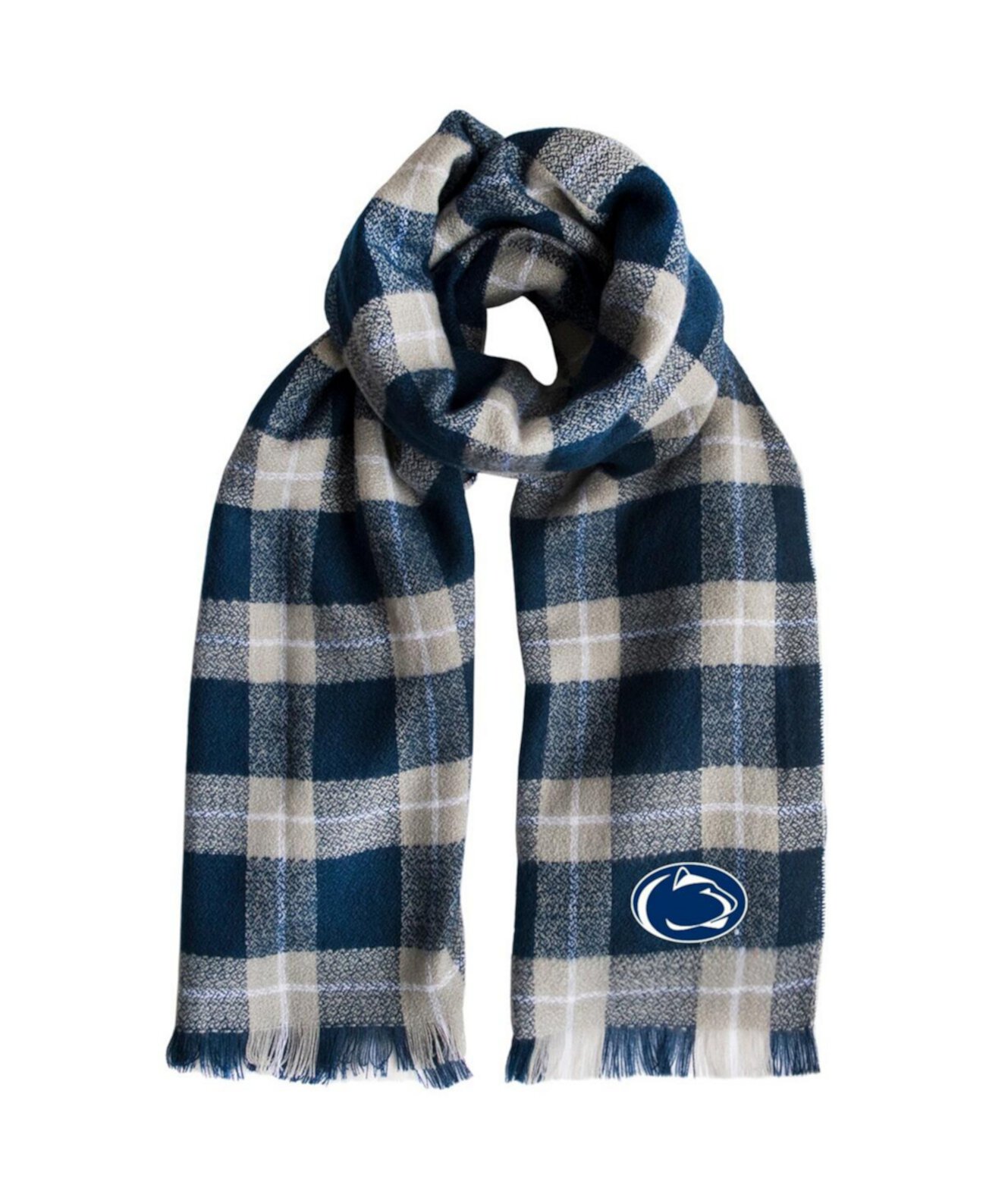 Женский шарф-одеяло Penn State Nittany Lions в клетку Little Earth