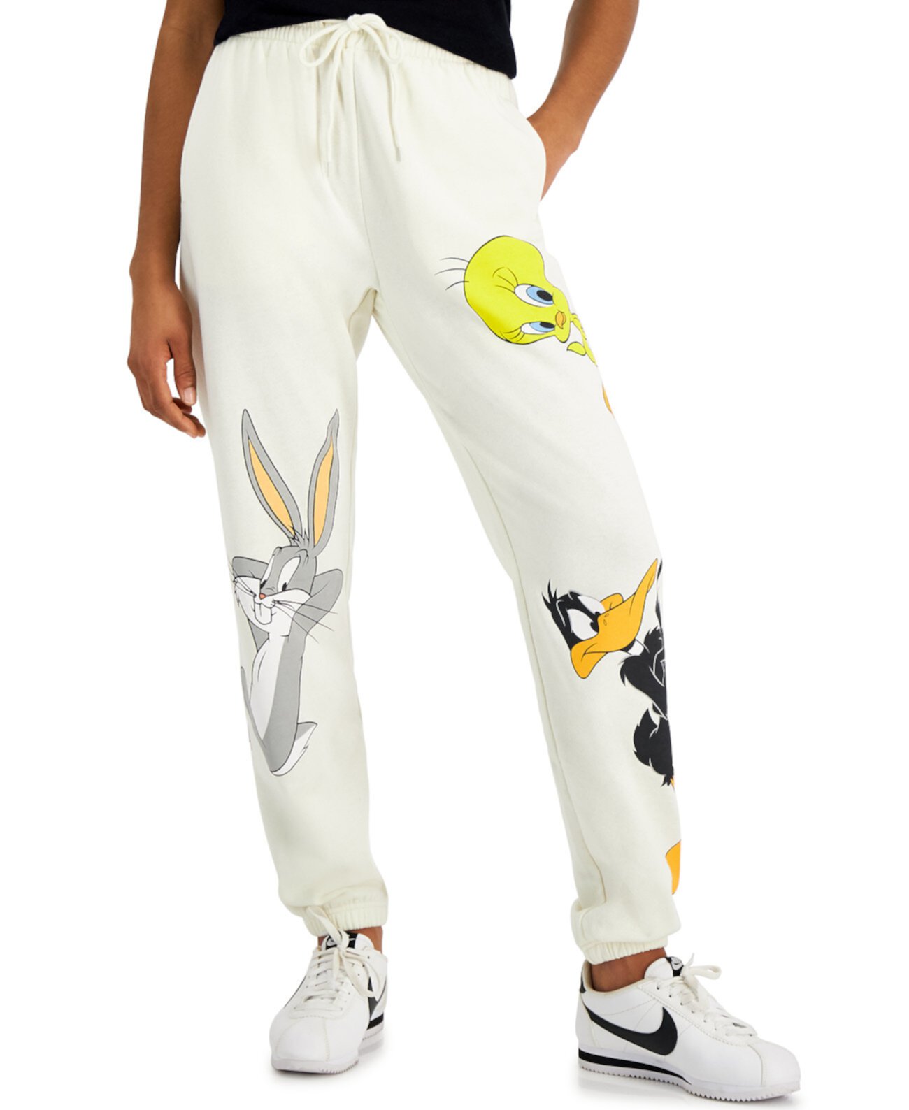 Juniors' Bugs Bunny Graphic Jogger Pants Looney Tunes