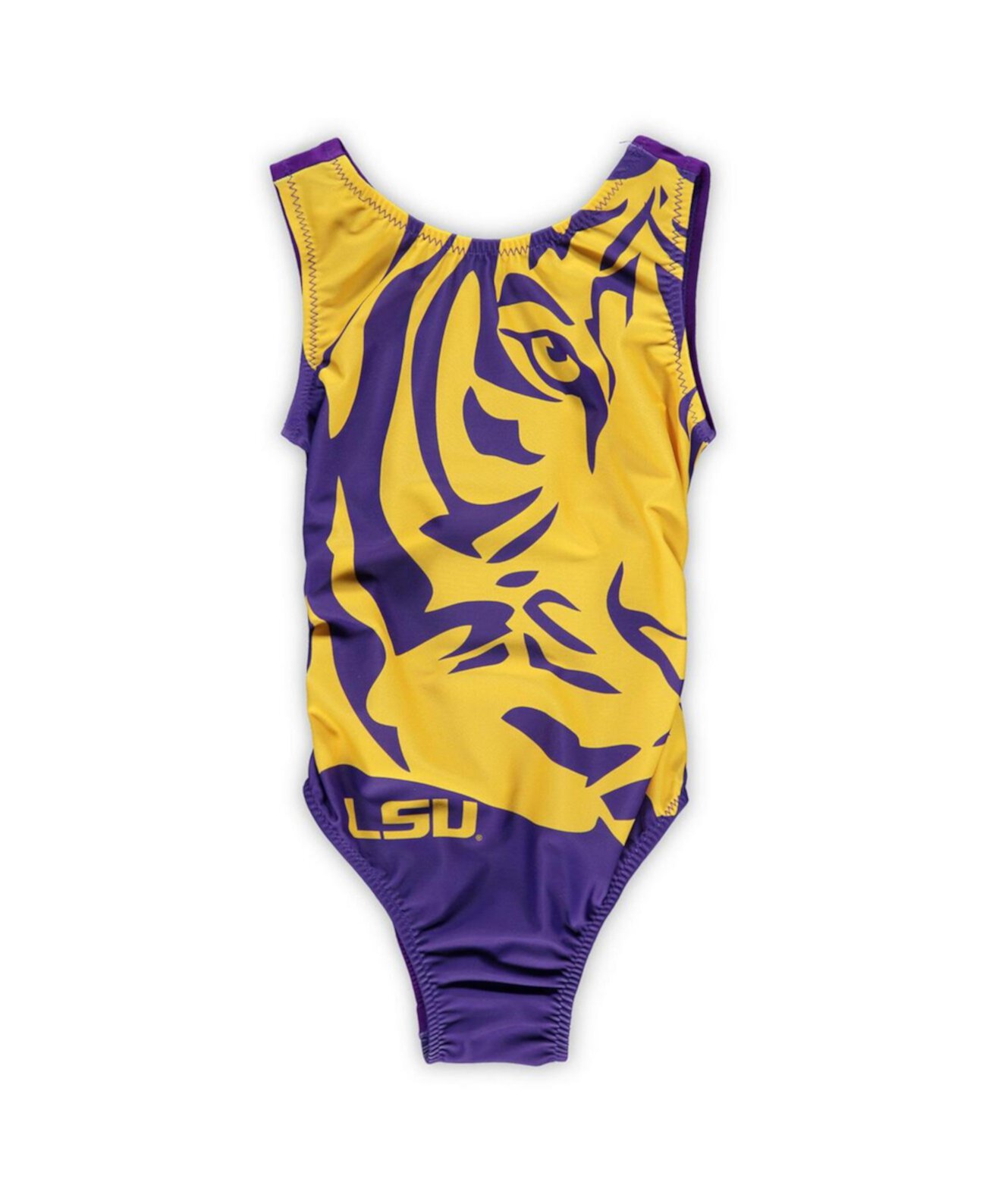 Фиолетовый купальник для больших девочек LSU Tigers Foxy's Leotards