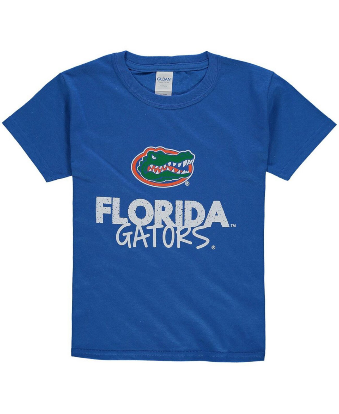 Футболка Two Feet Ahead Для мальчиков Big Boys Royal Florida Gators Crew Neck T-shirt Two Feet Ahead