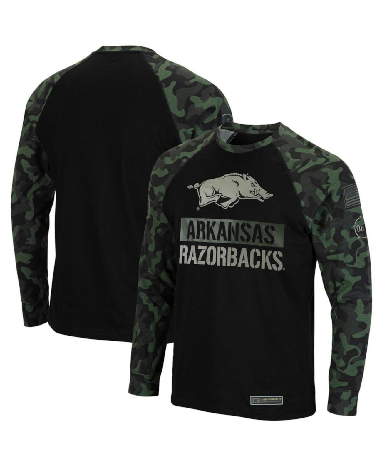 Мужская Джерси Colosseum Arkansas Razorbacks OHT Военно-Вдохновленная Т-shirt Colosseum