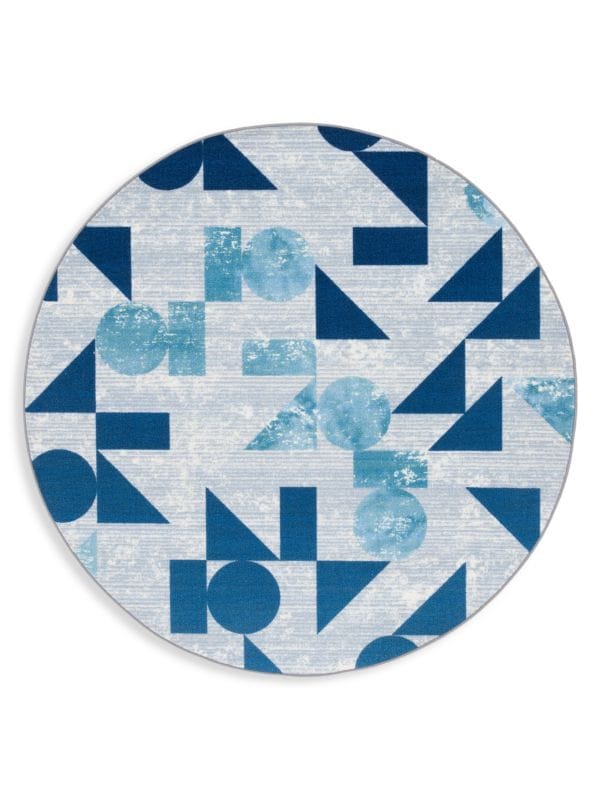 Kid&#8217;s Playhouse Shapes Round Rug Safavieh