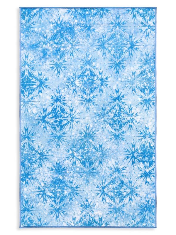 Kid's Disney Princess Frozen 2 Ice Print Rug Safavieh