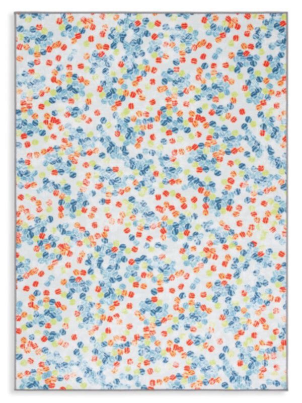 Kid's Playhouse Abstract Accent Rug Safavieh