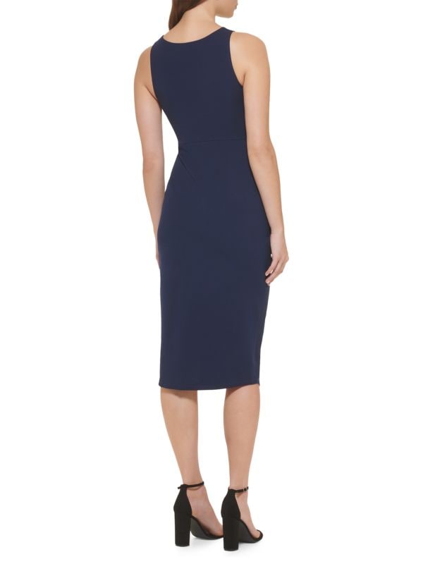 Женское Вечернее Платье GUESS Knot-Front Midi Bodycon Dress Guess