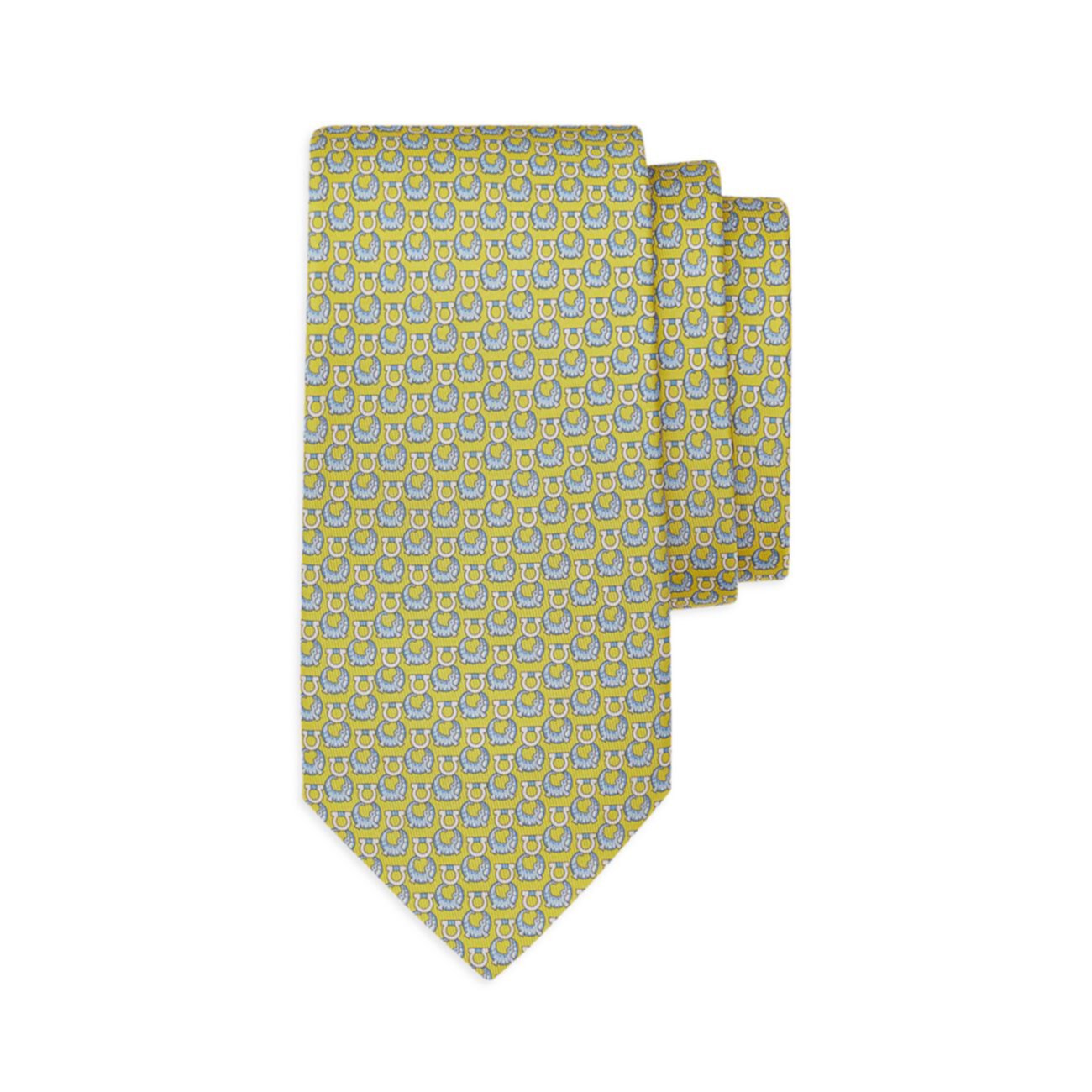 Шелковый галстук Отелло Ferragamo