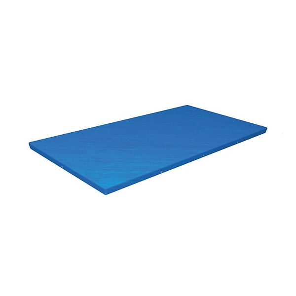 Bestway 58107 Flowclear Pro Rectangular Above Ground Swimming Pool Cover, Blue Bestway