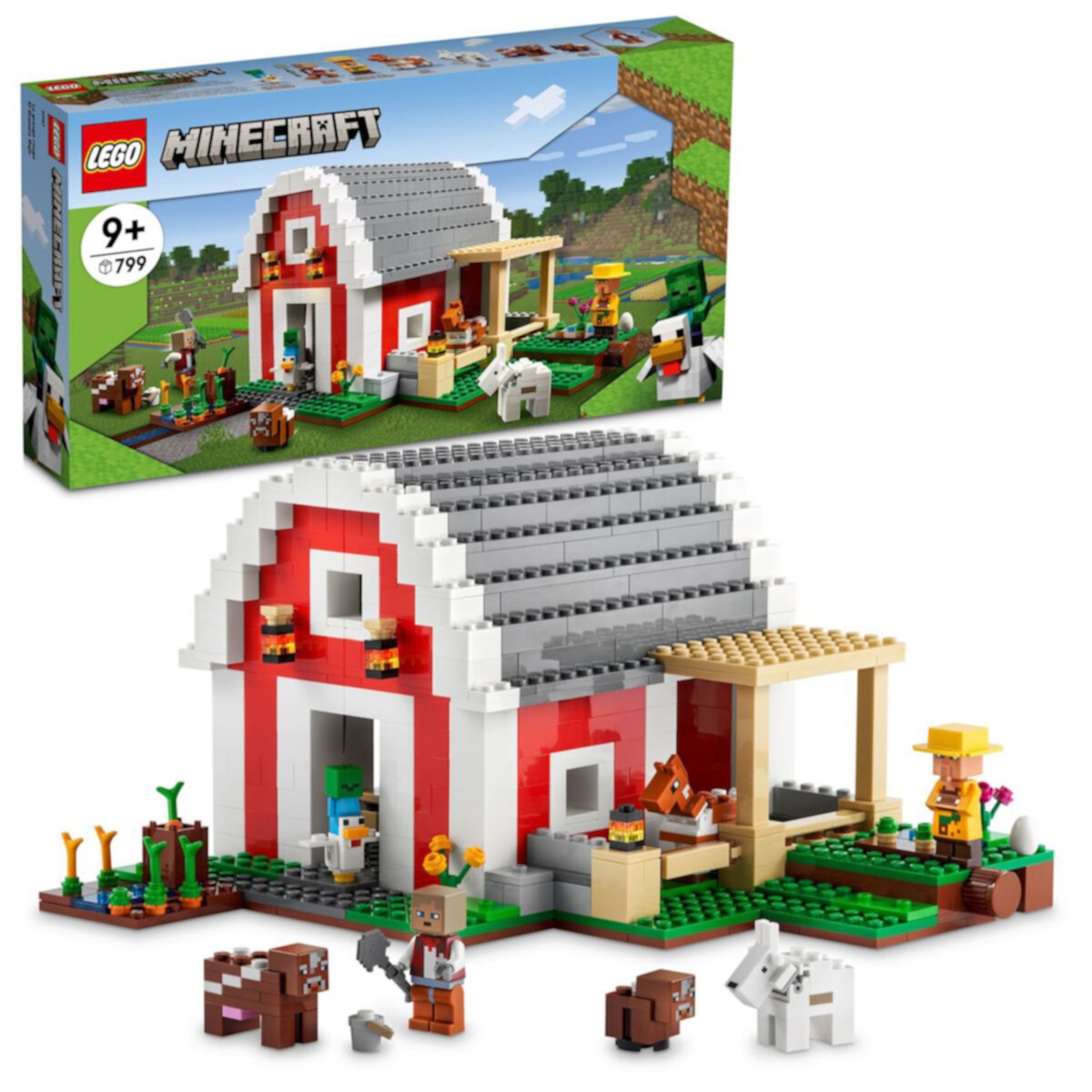 LEGO Minecraft Красный амбар 21187 Строительный набор Lego