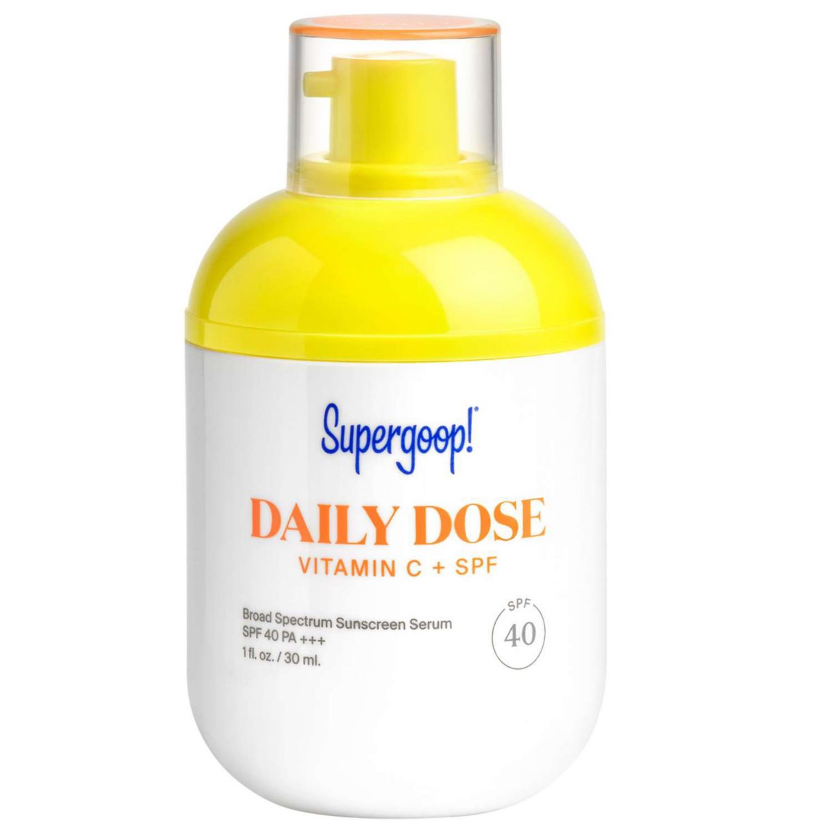 Супергуп! Daily Dose Vitamin C + SPF 40 Солнцезащитная сыворотка PA+++ Supergoop!