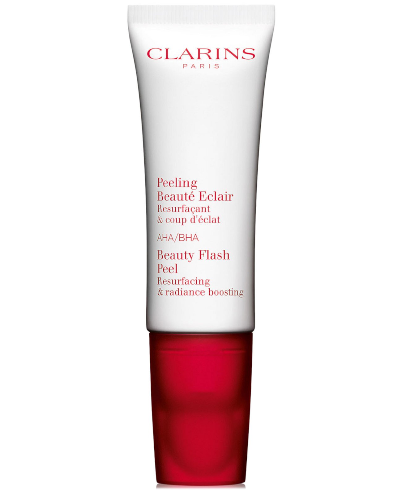 Пилинг для лица Beauty Flash с AHA 5.7% и BHA 0.5%, 10 минут, для всех типов кожи Clarins