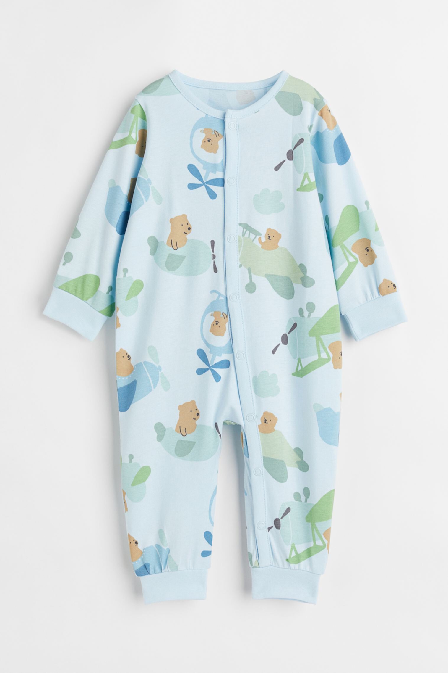 Пижамные комбинезоны с принтом H&M