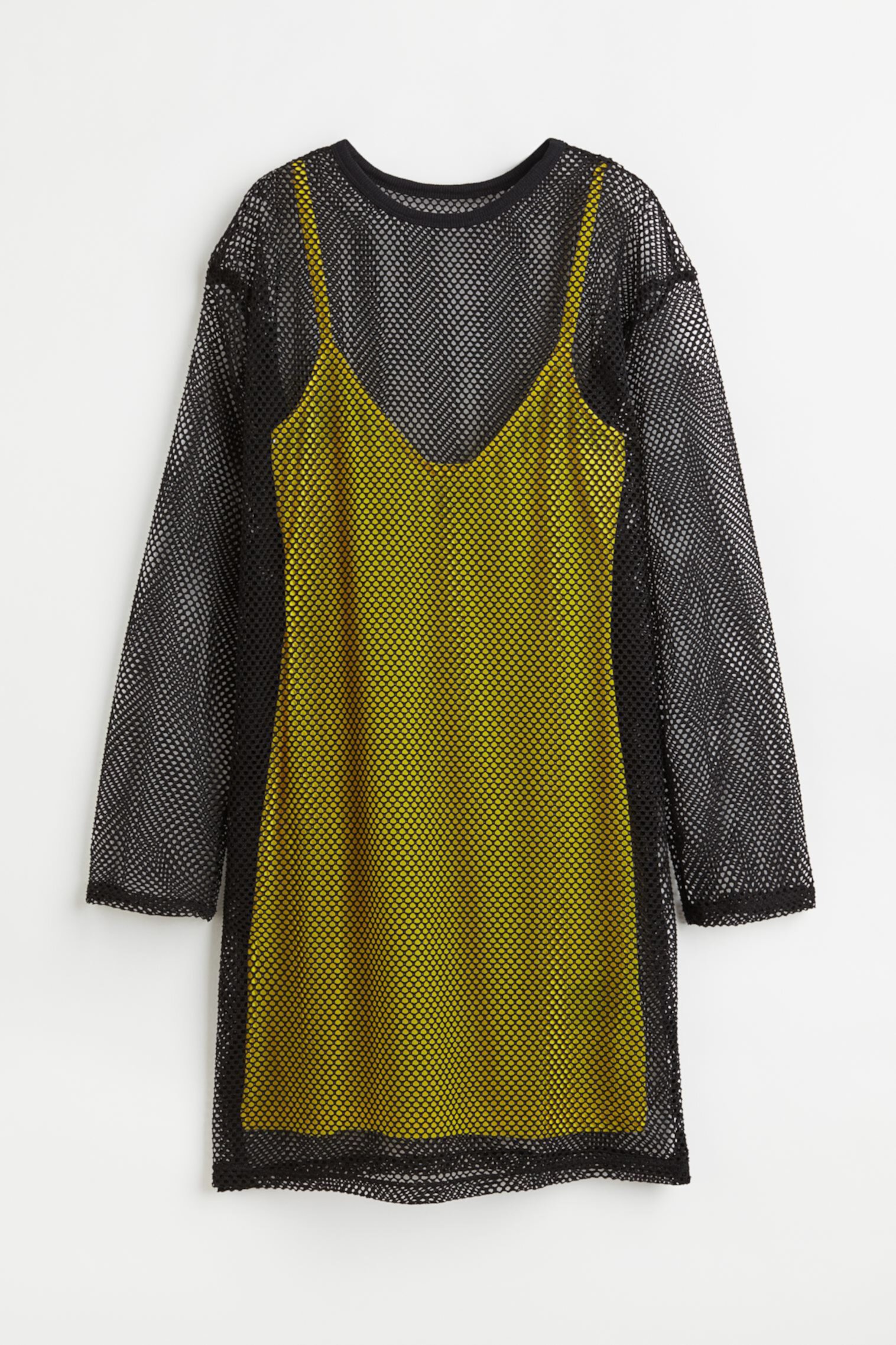Сетчатое платье в сеточку H&M
