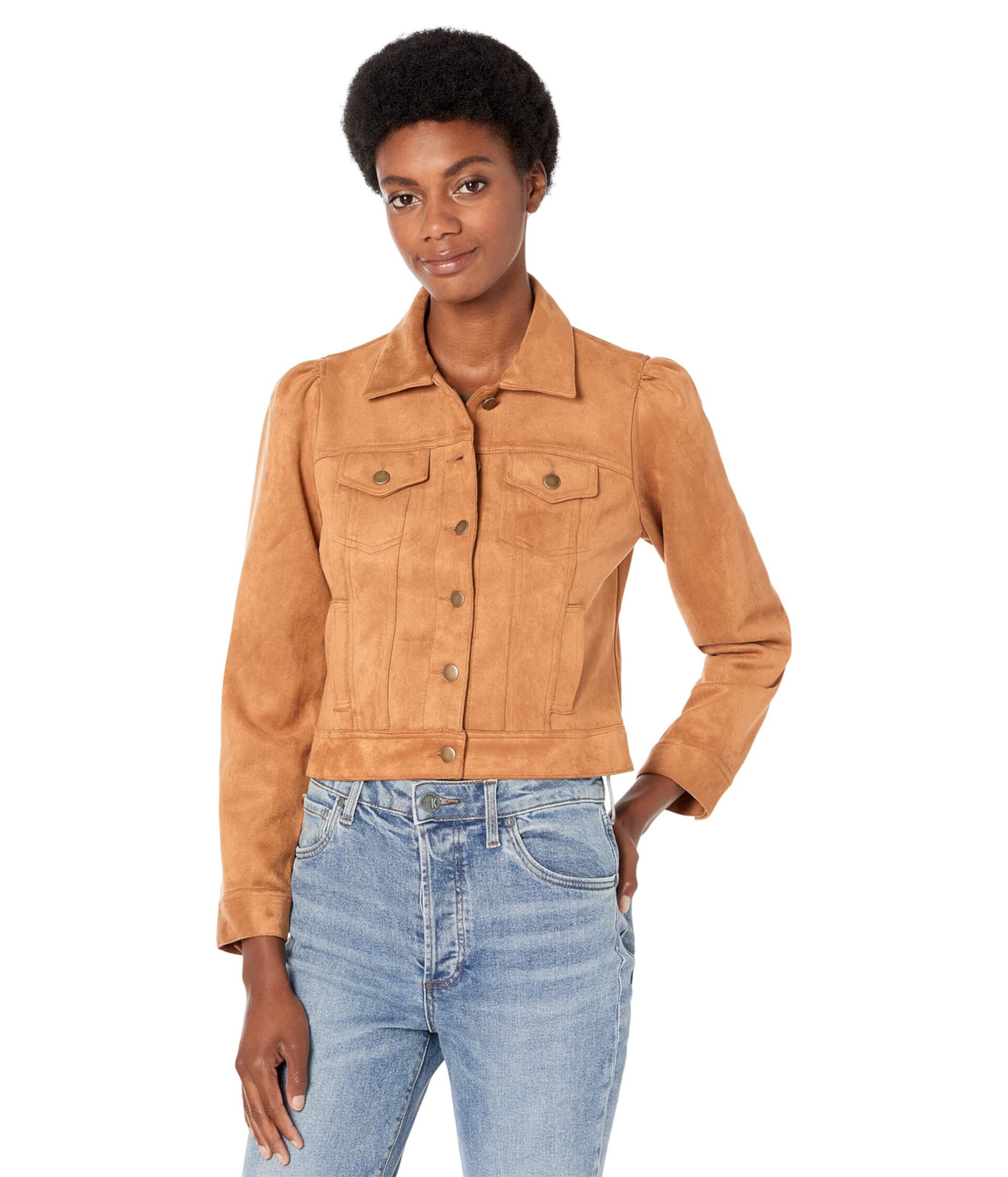 Chantria 3/4 Puff Sleeve Jacket KUT from the Kloth