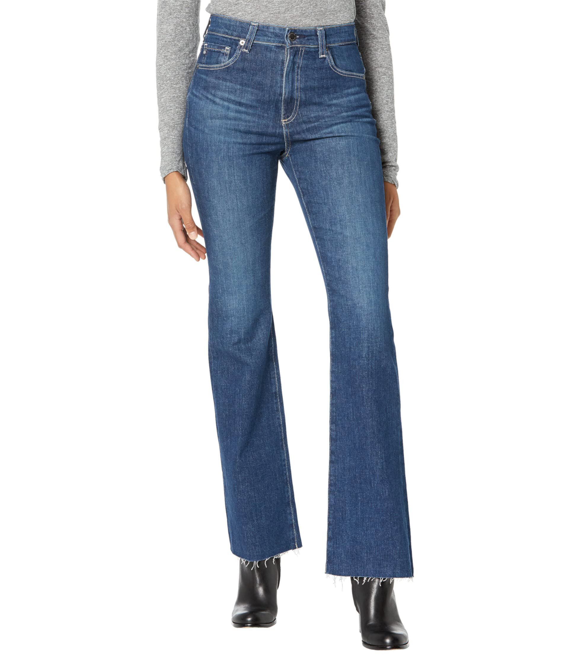 Alexxis Vintage High-Rise Bootcut in Easy Street AG Jeans