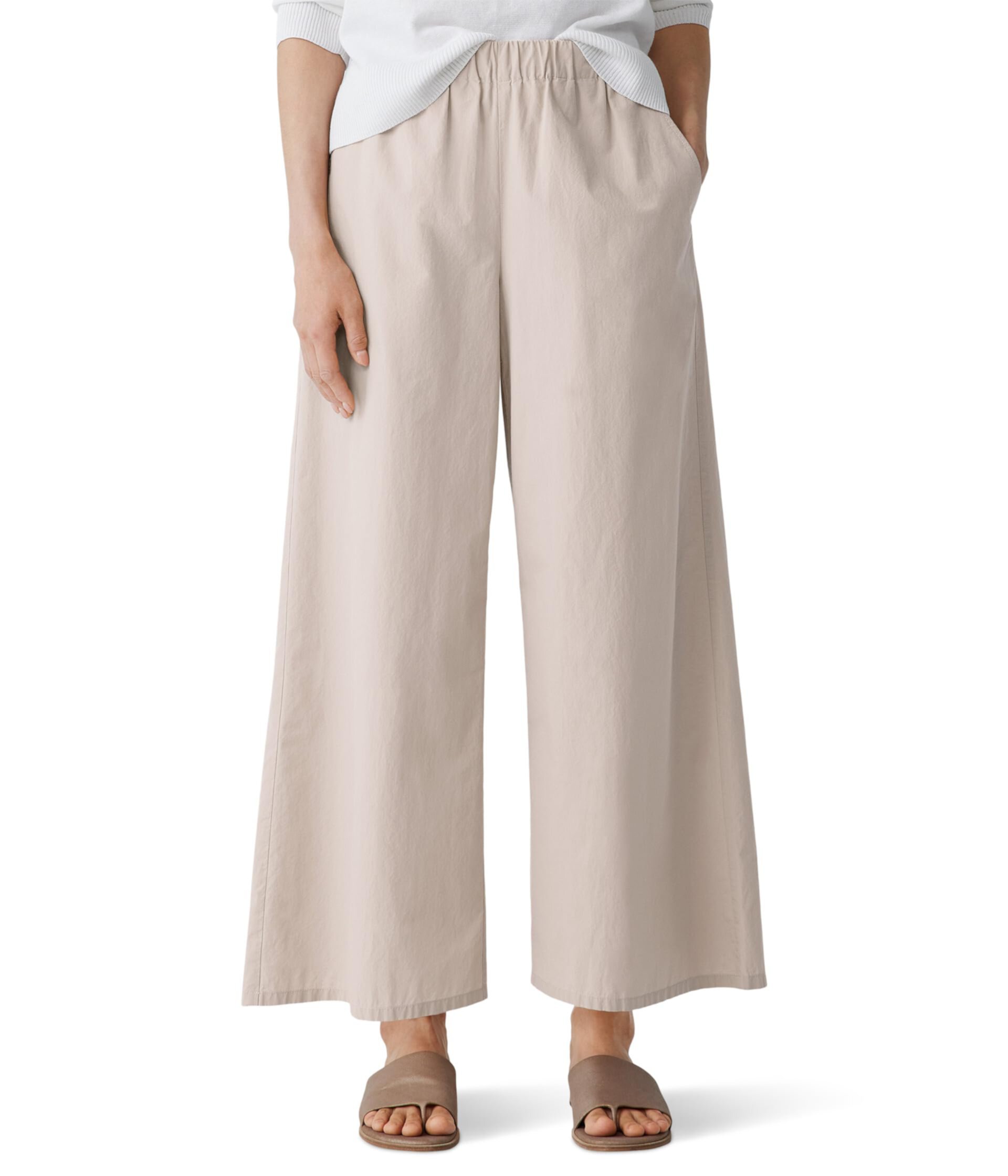 Женские Брюки Eileen Fisher Petite Wide Ankle Eileen Fisher