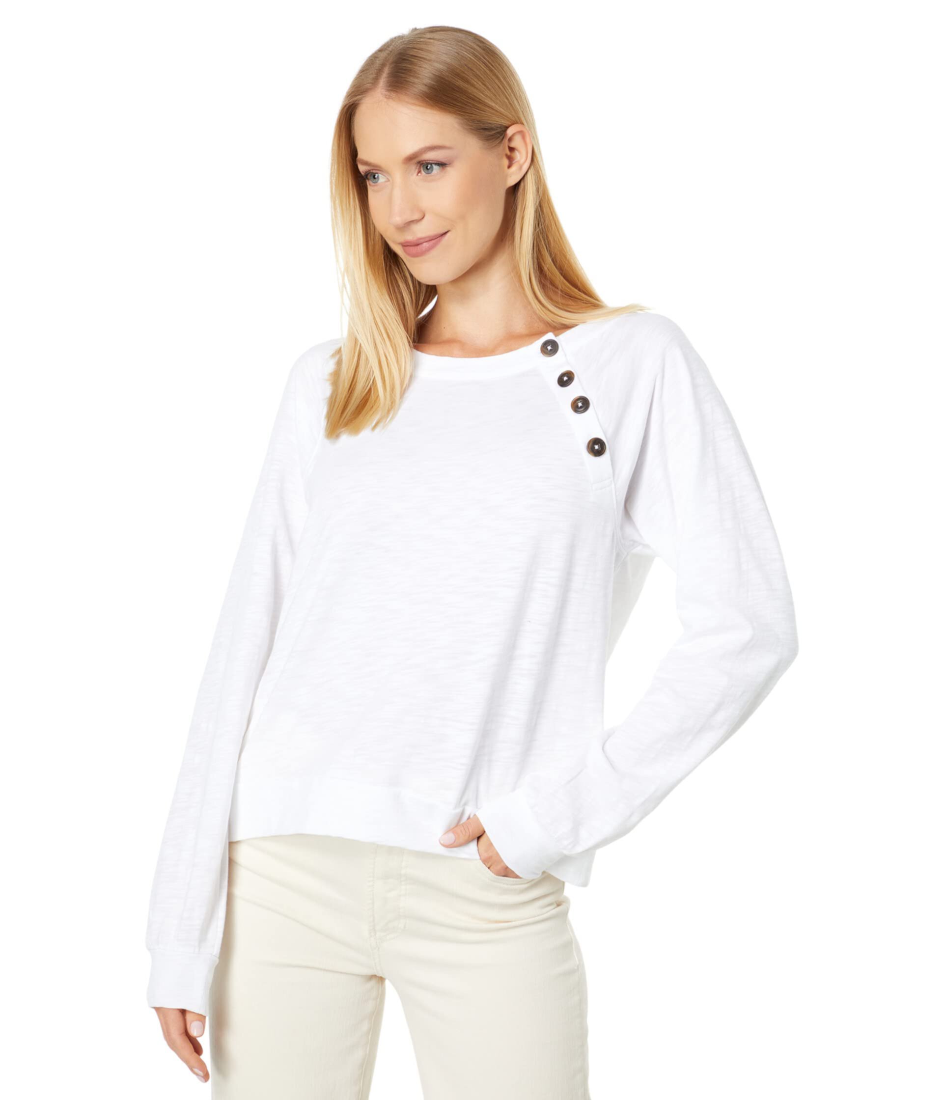 Full Sleeve Button Raglan Lilla P