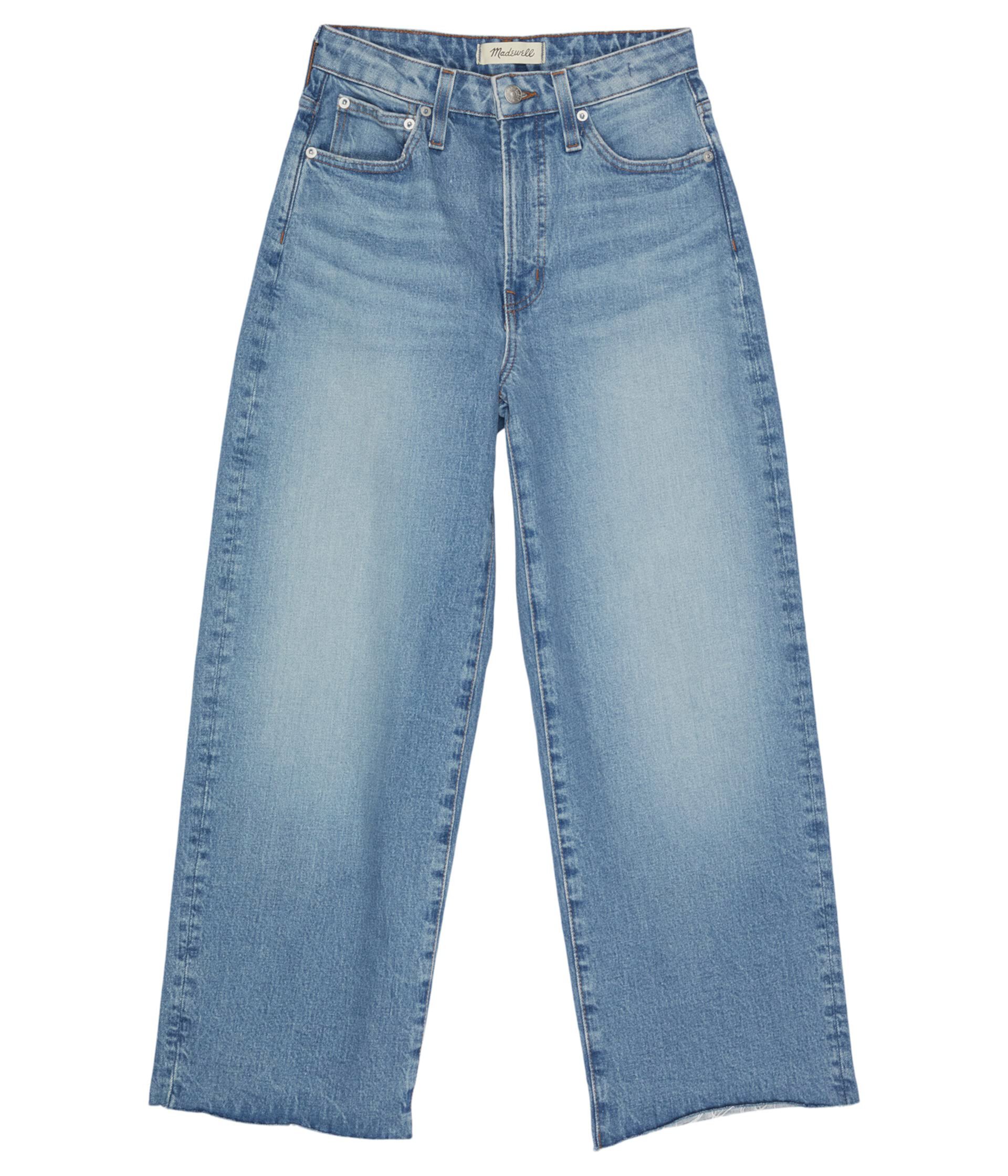 Укороченные джинсы широкого кроя Curvy Perfect Vintage в цвете Catlin Wash Madewell