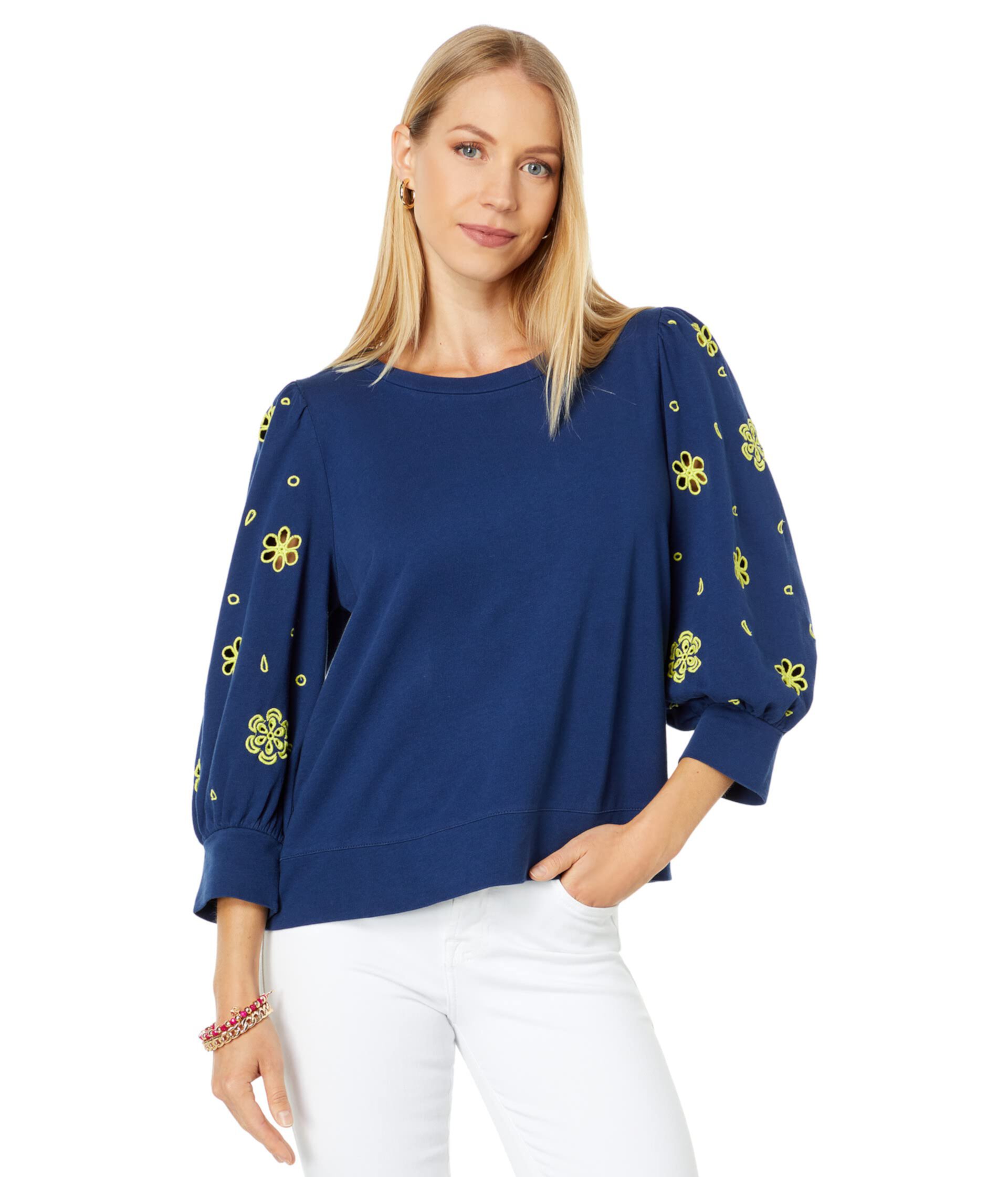 Corden Knit Sweatshirt Lilly Pulitzer