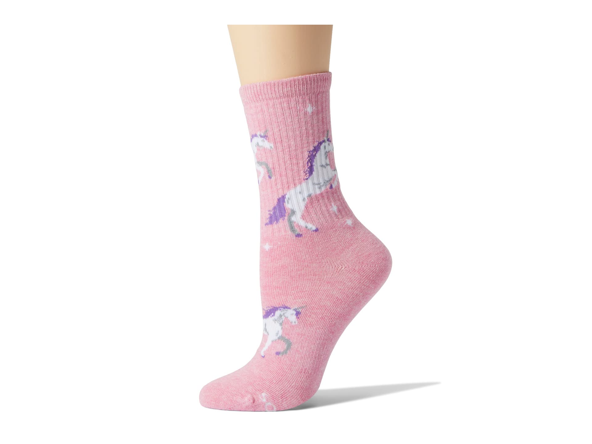 Носки с единорогами Socksmith Unicorn Stars для детей, 68% хлопка, Crew-длина Socksmith