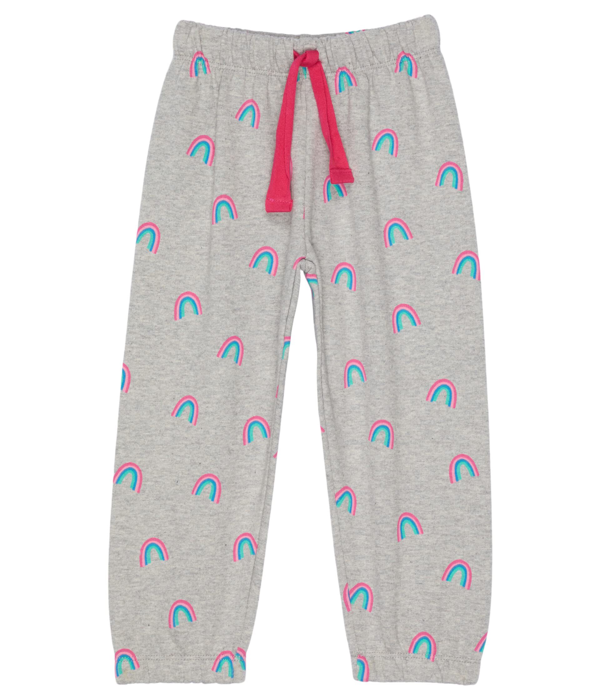 Детские брюки Relaxed Mini Rainbows Hatley из 100% хлопка с эластичным поясом и карманом Hatley