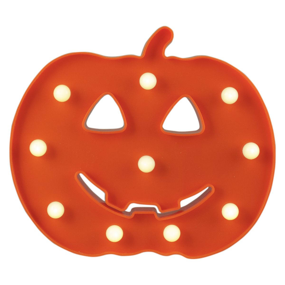 Northlight Light-Up Jack O'Lantern Halloween Marquee Wall Decor Northlight