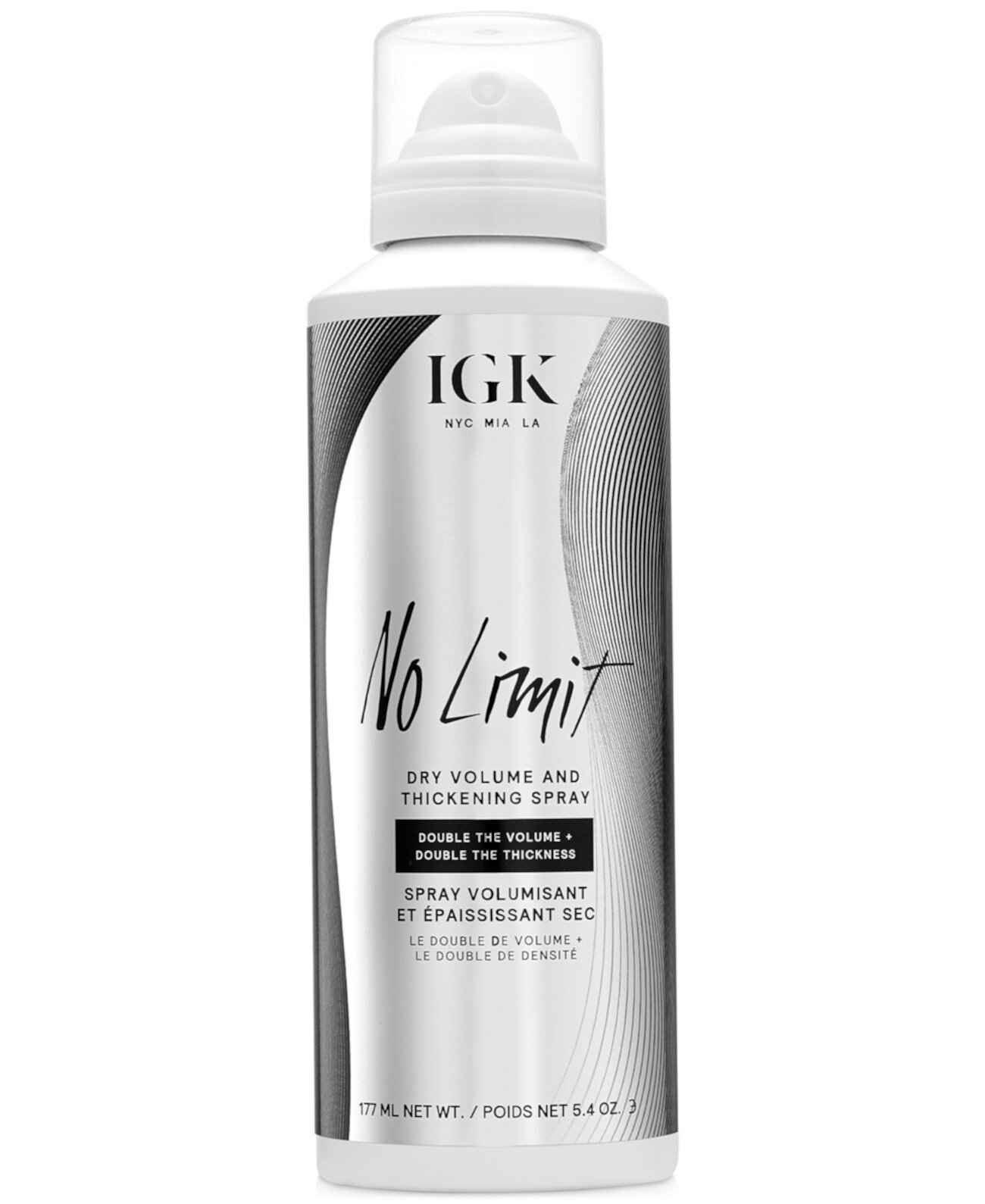 Безлимитный спрей для сухого объема и густоты IGK Hair