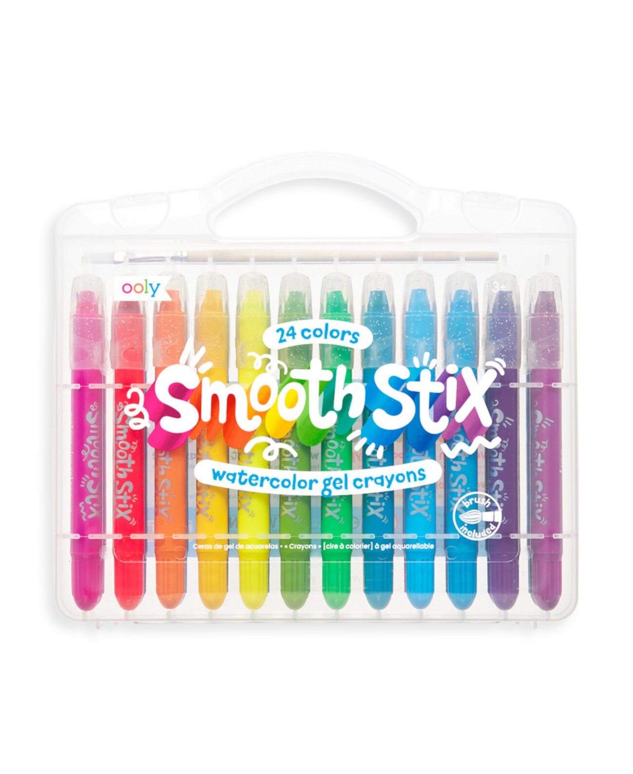 Smooth Stix Crayons, 24 Colors Ooly