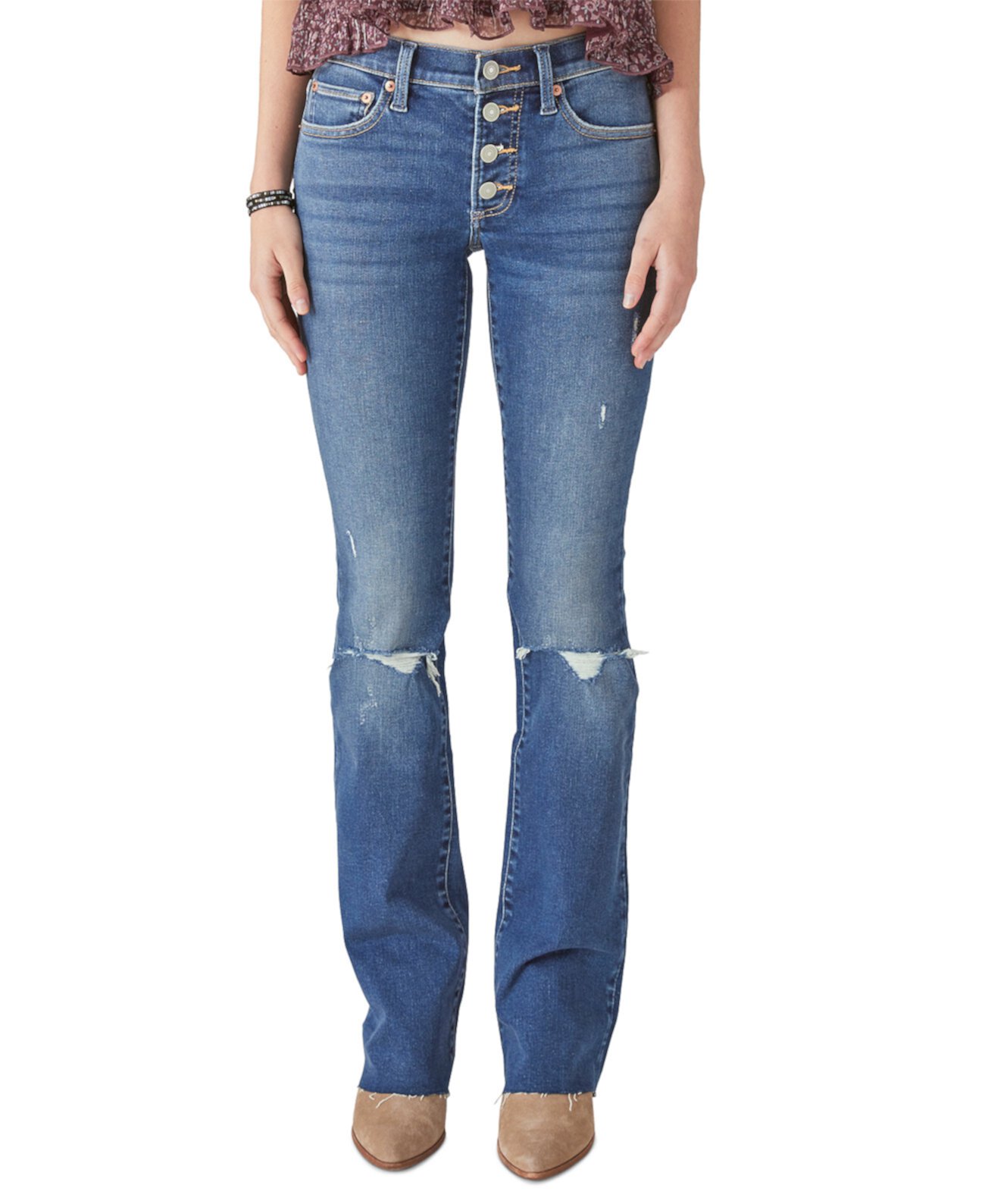 Женские Джинсы bootcut Lucky Brand Sweet Mid Lucky Brand