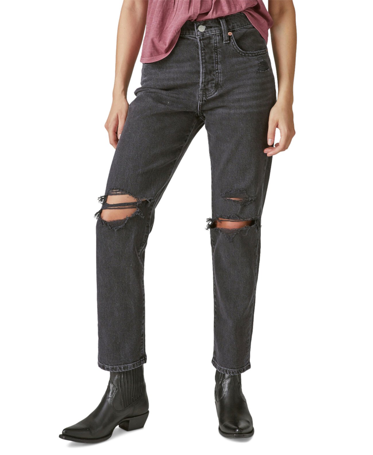 Женские свободные джинсы с высокой посадкой в стиле 90-х Lucky Brand