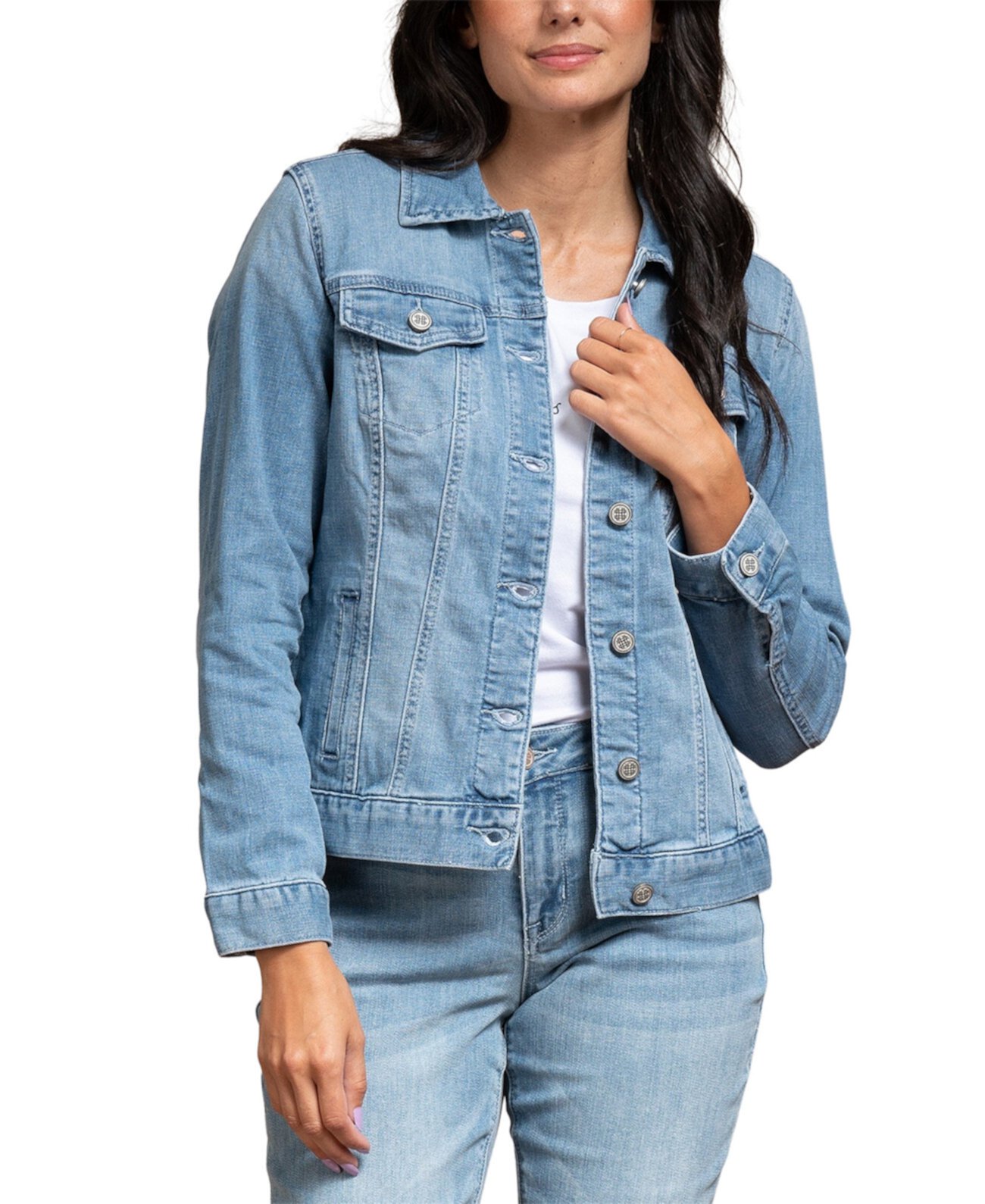 Женская классическая джинсовая куртка Laurie Felt - Los Angeles