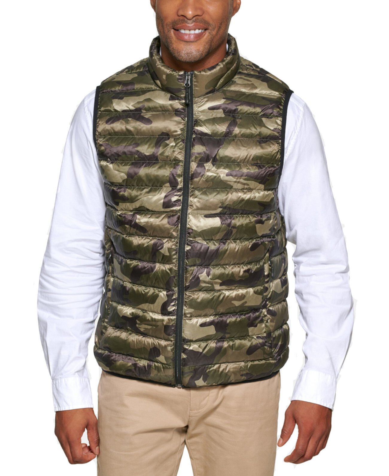 Men's Quilted Packable Puffer Vest, Created for Macy's Club Room