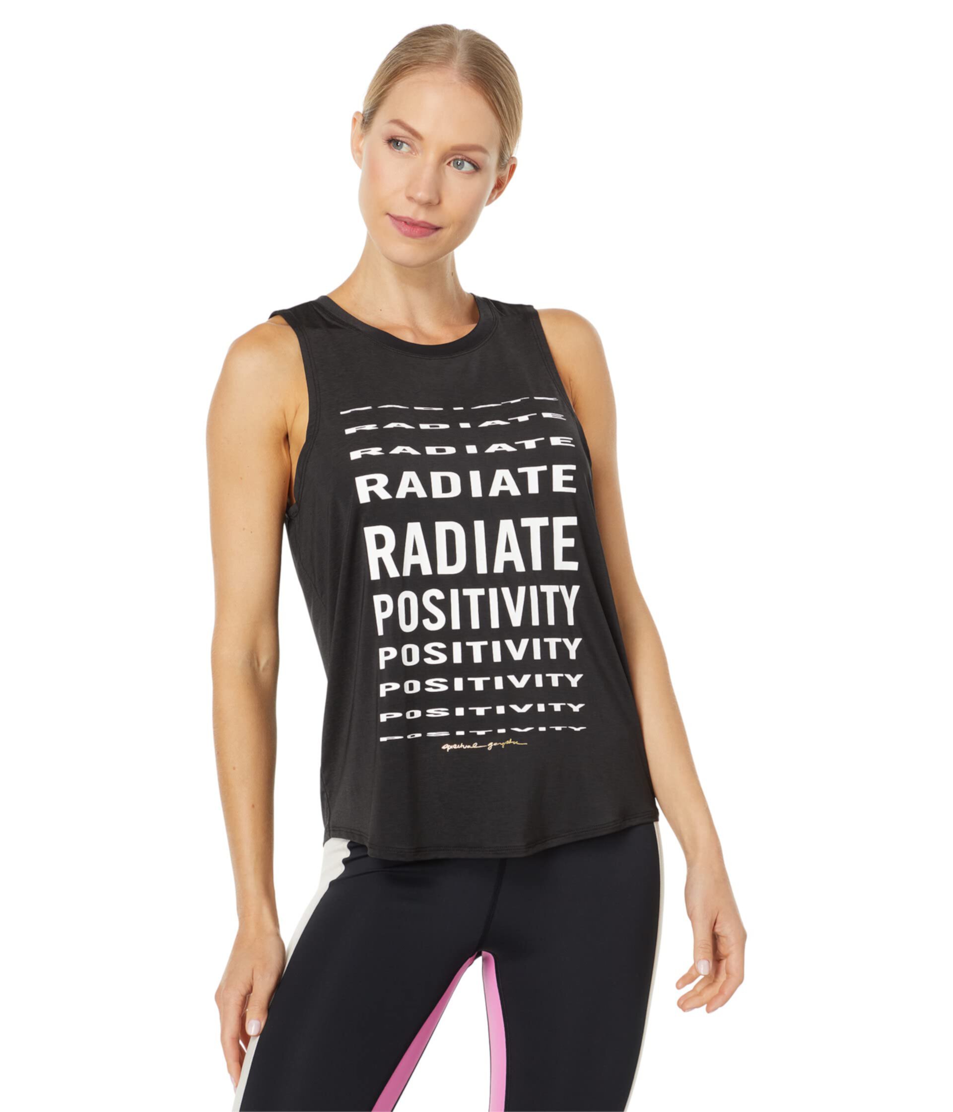 Radiate Active Muscle Tank Spiritual Gangster