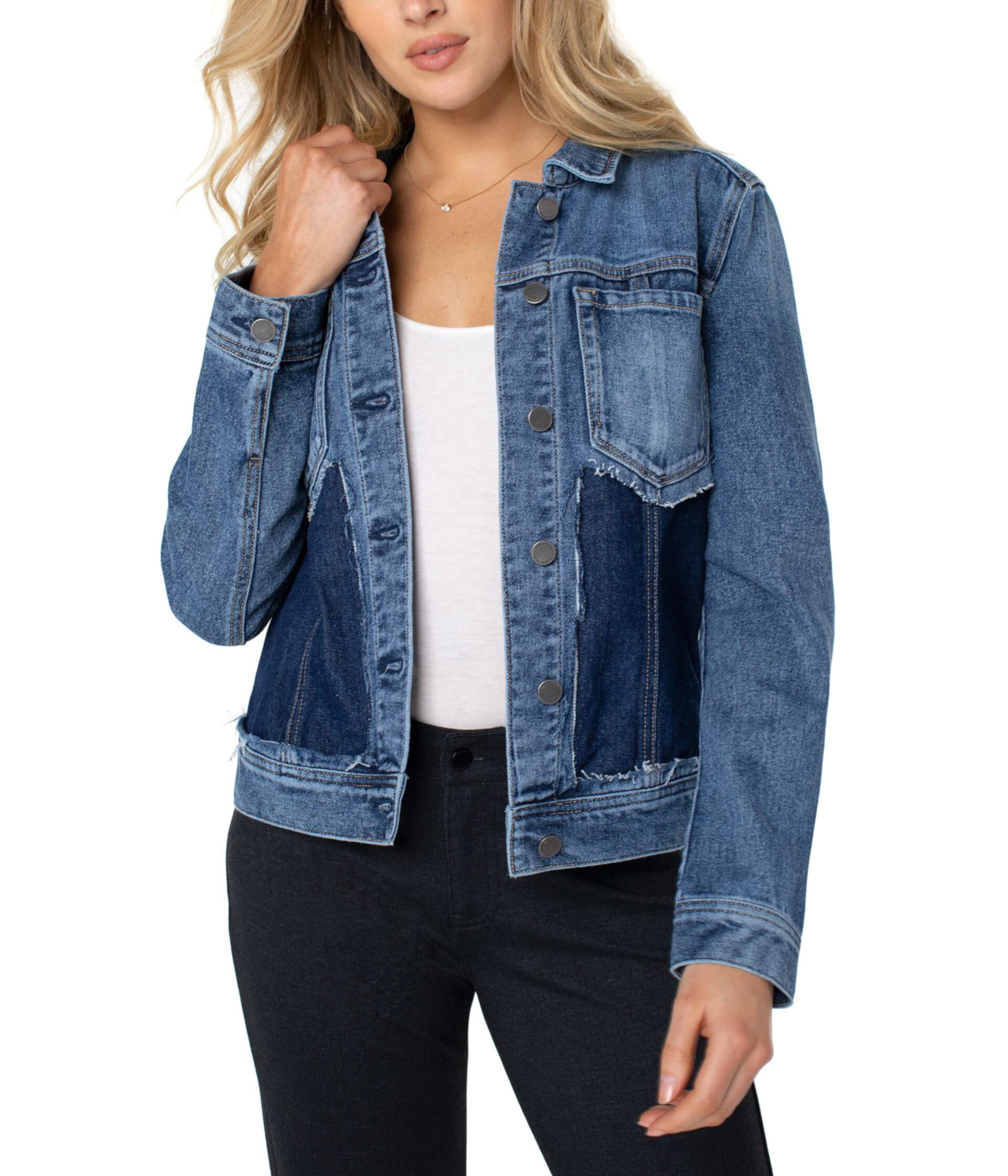 Cutout Jean Jacket Liverpool Los Angeles