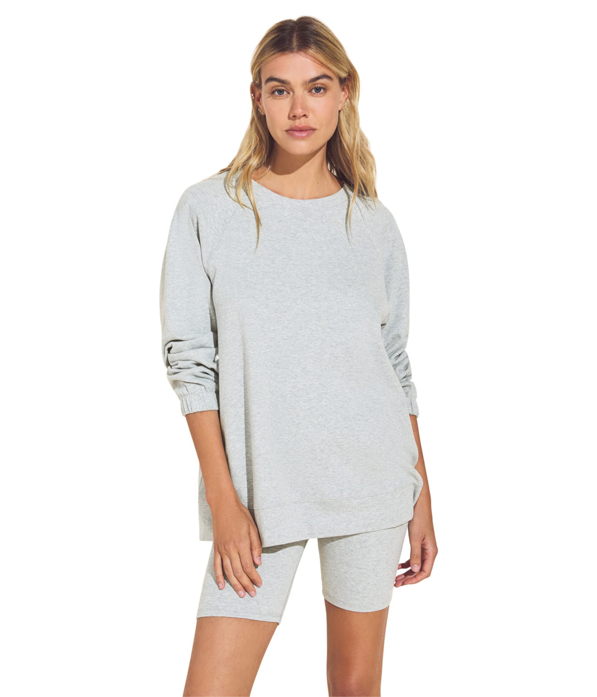 Женский Пуловер Eberjey Luxe Sweats - The Long Sweatshirt Eberjey