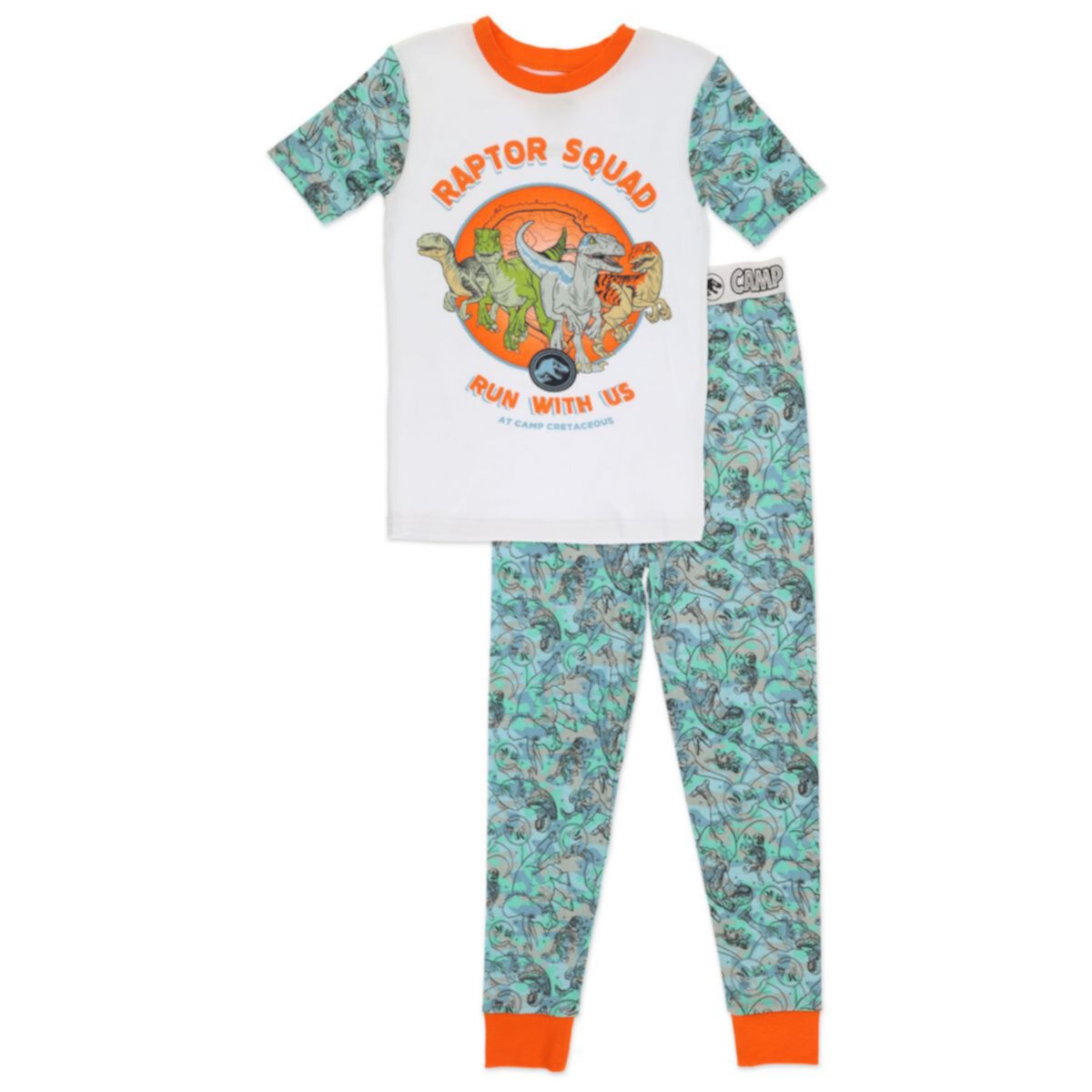Мальчики 4–10 лет: Мир Юрского периода «Отряд Raptor»; Пижамный комплект из 2 предметов Jurassic Park