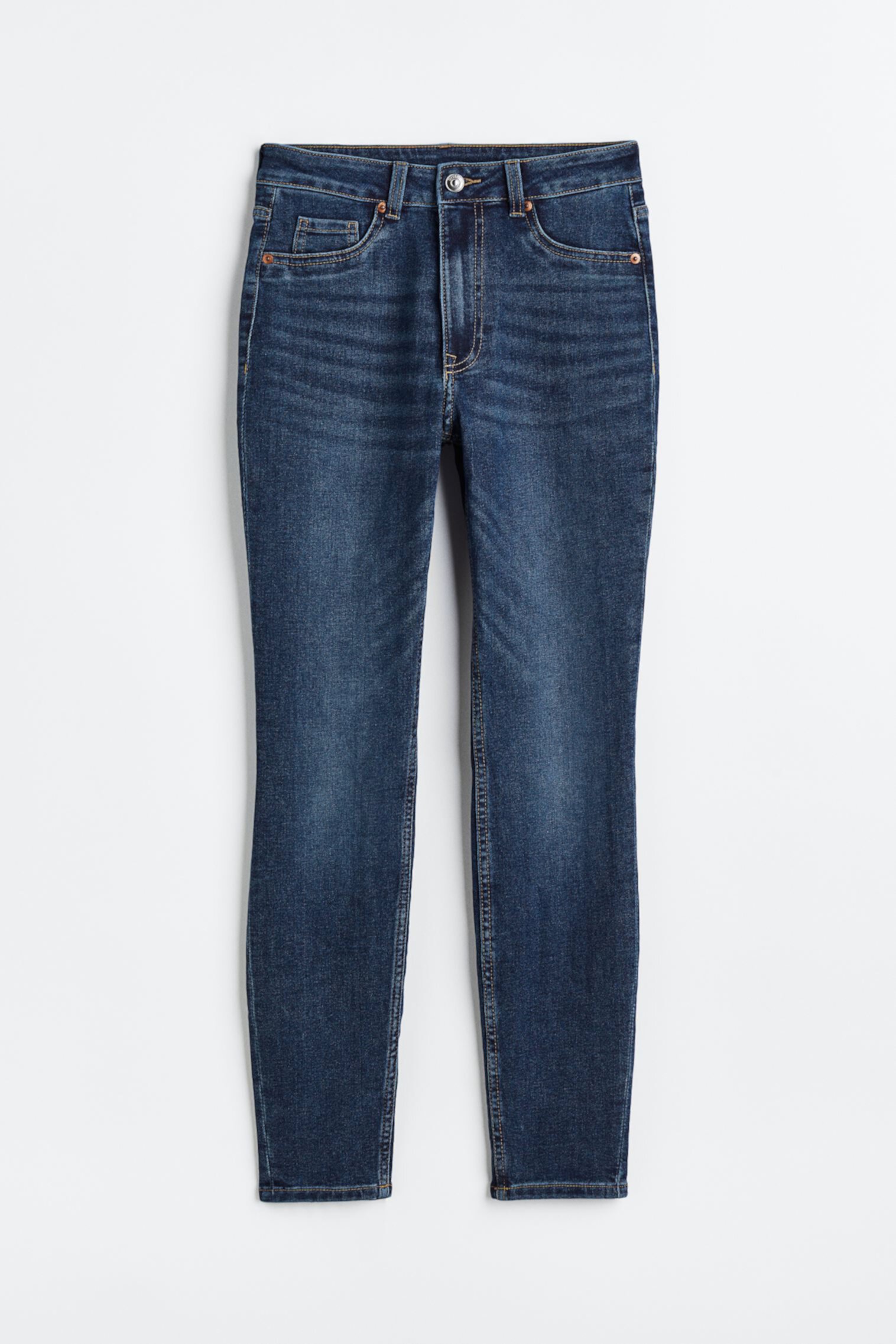 Высокие джинсы скинни H&M