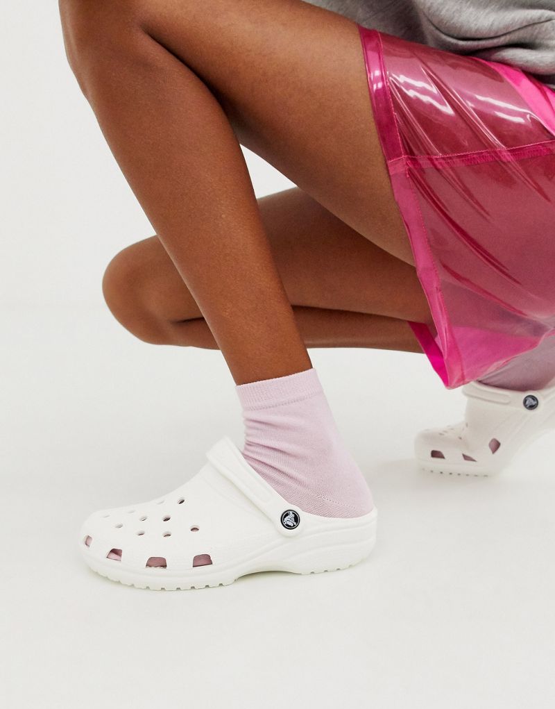 Crocs фото на ноге женские