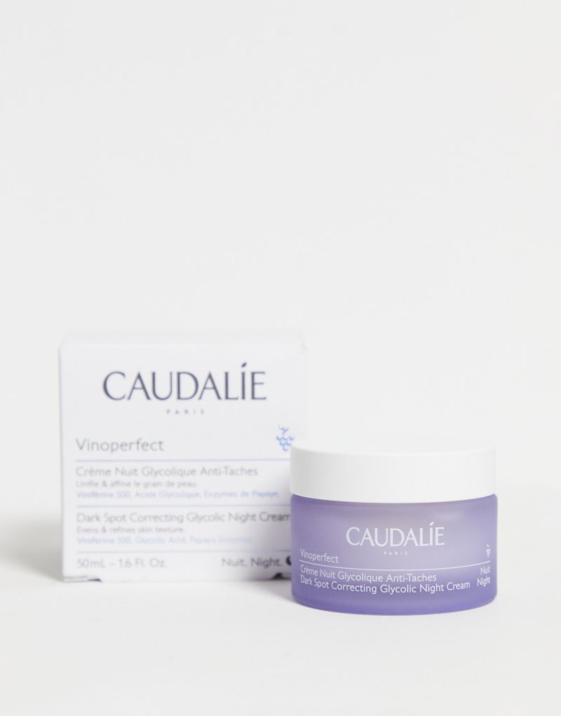 Caudalie Vinoperfect Гликолевый ночной крем, корректирующий темные пятна, 1,69 жидких унций CAUDALIE